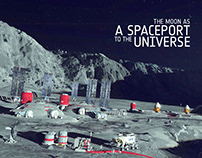 The Moon as a spaceport to the Universe