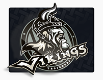 Vikings Hockey Club / Logodesign / Webdesign