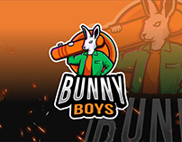 Bunny Boys Esport Logo Template