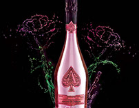 Armand de Brignac: Brut Rose Champagne (V Day Campaign)