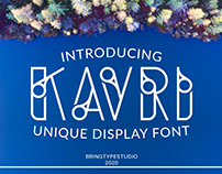 KAVRI Font display