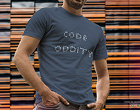 Code Oddity⠐ Tshirt Men