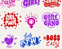GRL PWR Stamps