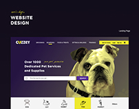 Cuzzey: Redesign Of WebPage