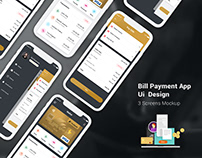Bill Payment Ui Design Concept PSD