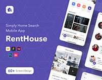 RentHouse - Simply Home Search Mobile App