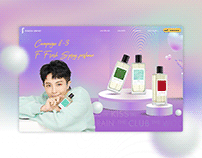 F Fresh Spray Perfume Landingpage