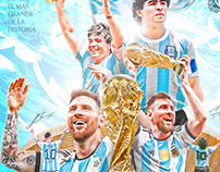 Argentina - Tricampeã da Copa do Mundo 2022