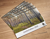 Landschaften 2020 - Kalender