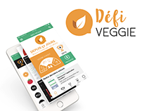 Defi Veggie! Association Végétarienne de France | UX/UI