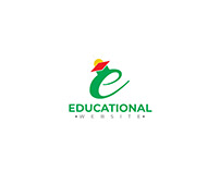 Educational Website Iconic Logo Design