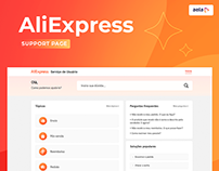 UX/UI Case | AliExpress Support Page