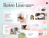 Retro Line Presentation Template (Free Sample)