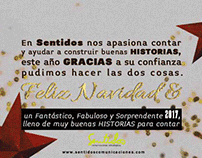 Sentidos Comunicaciones | PR Agency | Christmas Card