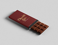 Chocolate Bar Box Pack Mockup with FREE Sample