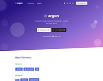 Argon Design System