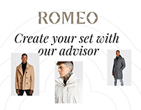 Romeo UI/UX Design.