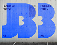 Parking lot signage