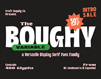 Boughy Font Family