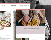 Kammy's | Apparel Website Design