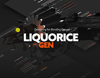UI/UX Design Case: POC - Liquorice Gen