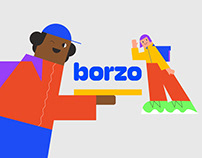 Borzo: animated commercials