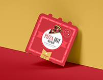 Free Modern Pizza Box Mockup