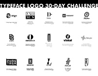 Typeface Logo 30-Day Poster