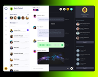 Chat Messenger Dashboard UI
