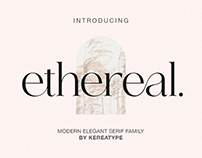 Ethereal - Elegant Serif Free Font Family