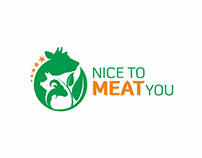 Meat Shop / Meat Store Logo Design and Mockup