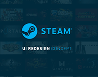 STEAM UI Redesign - Desktop app & Website
