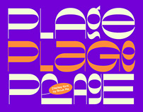 Plage Typeface