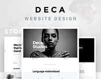DECA - Creative Multi Concept Portfolio Template