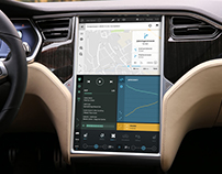 Car Dashboard / Touchscreen UI