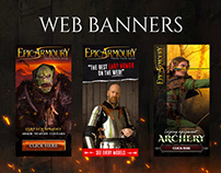 Web Banners - Epic Armoury Unlimited