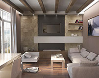 Mountain apartment, Interior Design