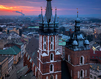 My beautiful Krakow from the drone - part III
