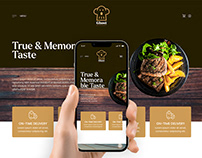 Reponsive Restaurant Website UI/UX