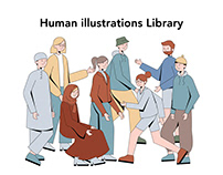 Human Illustrations Library