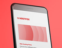 Hostfox | Brand Identity | UI design