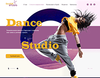 Landing page/Dance studio