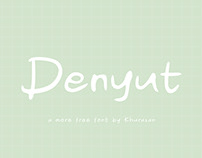 Denyut free font for commercial use