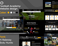 Sports Academy Full Website Designa & Development