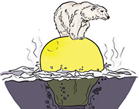 GLOBAL WARMING -Earth Hour - Save white bears !