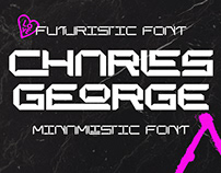 Free Font - CHARLES GEORGE Futuristic Tech