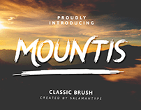 Mountis - Classic Brush Font
