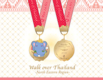 Thailand walk rally project : North Eastern