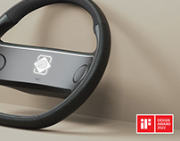 Cercle-Recyclable steering wheel