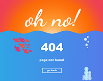 UI Challenge: 404 Page